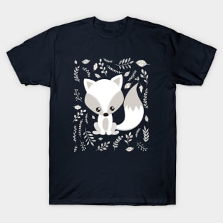 FOX AND LEAVES T-Shirt